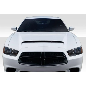 2011-2014 Dodge Charger Demon Look Hood - 1 Piece - image 1