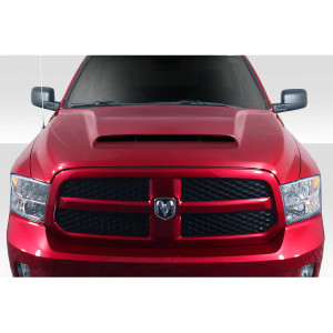 2009-2018 Dodge Ram 1500 Demon Look Hood - 1 Piece - image 1