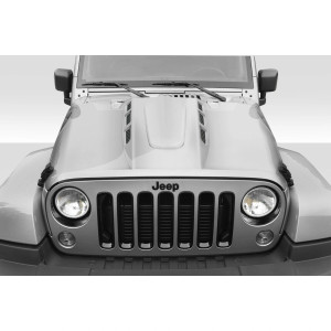 2007-2018 Jeep Wrangler JK AVG Hood - 1 Piece - image 1