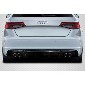 2013-2016 Audi A3 Sportback RS3 Look Rear Diffuser - 1 Piece - image 1