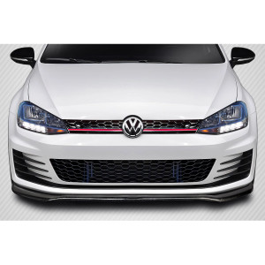 2015-2017 Volkswagen Golf GTI Carbon Creations Max Front Lip Under Spoiler - 1 Piece - image 1