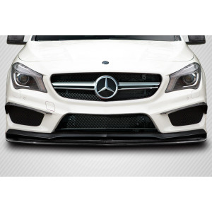 2014-2015 Mercedes CLA Class C117 CLA45 R Spec Front Lip Under Spoiler - 1 Piece - image 1
