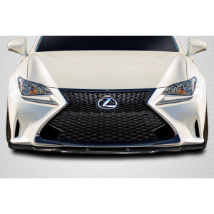 2014-2018 Lexus RC Series RC200T RC350 AG Design Front Lip Spoiler - 1 Piece ( F Sport model only ) - image 1
