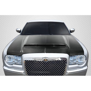 2005-2010 Chrysler 300 300C Carbon Creations Demon Look Hood - 1 Piece - image 1