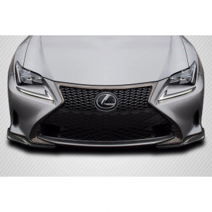 2014-2018 Lexus RC Series RC200T RC350 EBS Front Lip Splitters - 2 Piece (F Sport model only) - image 1