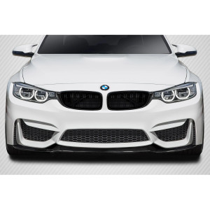 2014-2018 BMW M3 F80 2014-2020 M4 F82 F83 Carbon Creations CS Look Front Lip Under Spoiler - 1 Piece - image 1
