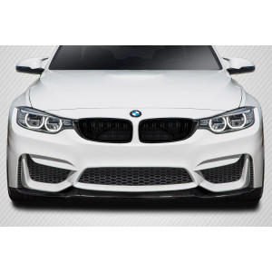 2014-2018 BMW M3 F80 2014-2020 M4 F82 F83 CS Look Front Lip Under Spoiler - 1 Piece (S) - image 1