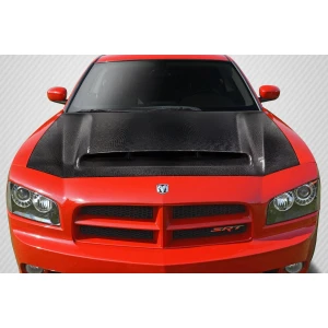2006-2010 Dodge Charger Demon Look Hood - 1 Piece - image 1