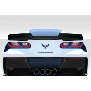 2014-2019 Chevrolet Corvette C7 Duraflex Wickerbill Rear Wing Spoiler - 3 Piece - image 1