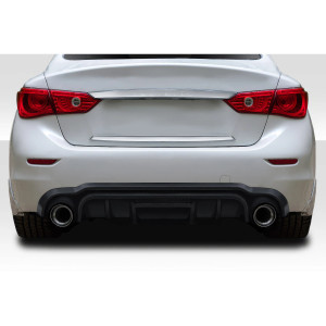 2014-2017 Infiniti Q50 Duraflex Lightspeed Rear Diffuser - 1 Piece - image 1