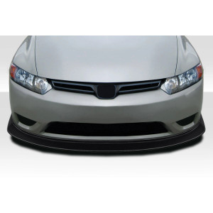 2006-2008 Honda Civic 2DR MDF Front Lip Under Spoiler - 1 Piece - image 1