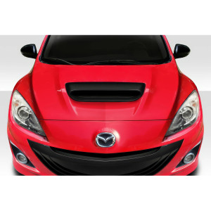 2010-2013 Mazda MazdaSpeed 3 Duraflex Ram Air Hood Scoop - 1 Piece - image 1