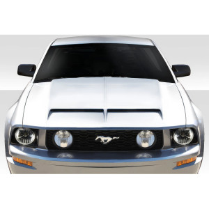 2005-2009 Ford Mustang Duraflex GT500 V4 Hood - 1 Piece - image 1