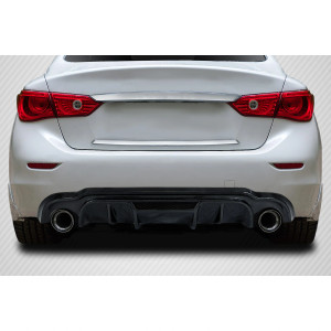 2014-2017 Infiniti Q50 Lightspeed Rear Diffuser - 1 Piece (S) - image 1