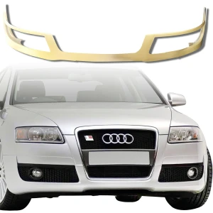 FRP CE Front Lip Valance > Audi A6 C6 2008-2012 - image 1