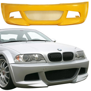 FRP LDES Wide Body Front Bumper > BMW 3-Series (E46) 1999-2005 > 2dr - image 1