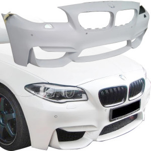 FRP Type-M4 Style Front Bumper > BMW 5-Series (F10) 2011-2016 > 4dr - image 1