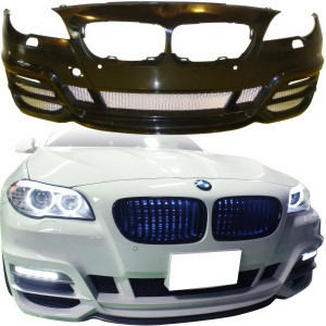 FRP WAL Front Bumper > BMW 5-Series (F10) 2011-2016 > 4dr - image 1