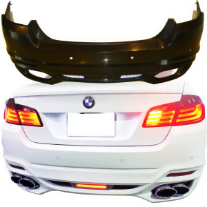 FRP WAL Rear Bumper > BMW 5-Series (F10) 2011-2016 > 4dr - image 1