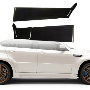 FRP LUMM Wide Body Door Caps 4pc > BMW X6 2008-2014 > 5dr - image 1