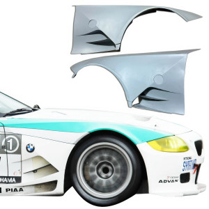 FRP GTR Wide Body Fenders (front) > BMW Z4 (E86) 2003-2008 > 3dr Coupe - image 1