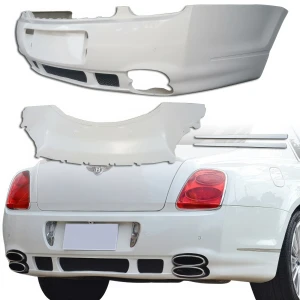 FRP MANS Rear Bumper > Bentley Continental Flying Spur 2006-2012 > Sedan - image 1
