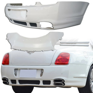 FRP MANS Rear Bumper > Bentley Continental Flying Spur 2006-2012 > Sedan - image 1