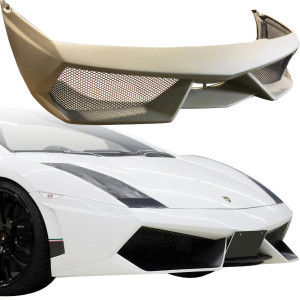FRP LP570 Front Bumper 2pc > Lamborghini Gallardo 2004-2008 - image 1