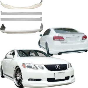 FRP ING Body Kit 4pc > Lexus GS300 2006-2007 - image 1