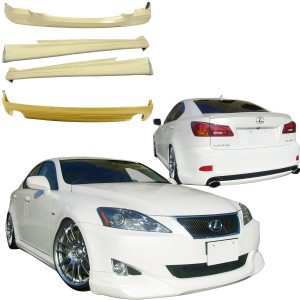 FRP ING Body Kit 4pc > Lexus IS250 2006-2013 > 4-Door Sedan - image 1