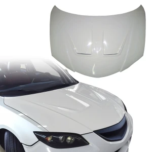 FRP MUGE Hood > Mazda Mazda3 2004-2009 - image 1