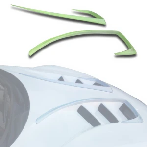 FRP RAME Hood Vent Garnishes 2pc > Mazda RX-8 (SE3P) 2004-2011 - image 1