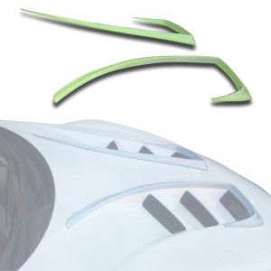 FRP RAME Hood Vent Garnishes 2pc > Mazda RX-8 (SE3P) 2004-2011 - image 1