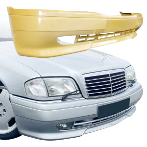 FRP AMGe Front Bumper > Mercedes-Benz C-Class (W202) 1994-2000 > 4-Door Sedan - image 1