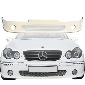 FRP CARL C-R Front Bumper > Mercedes-Benz C-Class (W203) 2001-2007 > 4-Door Sedan - image 1