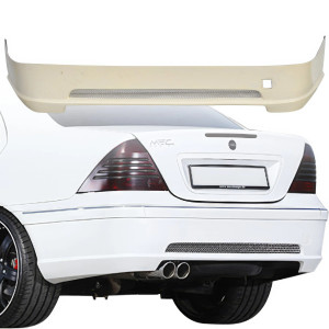 FRP CARL C-R Rear Lip Valance > Mercedes-Benz C-Class (W203) 2001-2007 > 4-Door Sedan - image 1