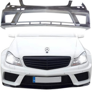 FRP PDES BSER Wide Body Front Bumper > Mercedes-Benz C-Class (W204) 2012-2014 > 4-Door Sedan - image 1