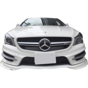 ModeloDrive FRP PIEC Front Lip Valances 2pc > Mercedes-Benz CLA-Class (C117) 2014-2017 - image 1