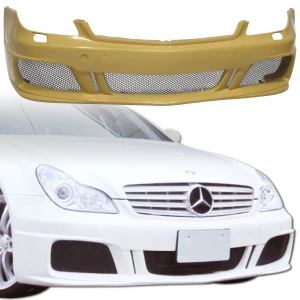FRP BRAB Front Bumper > Mercedes-Benz CLS-Class (W219) 2006-2008 - image 1