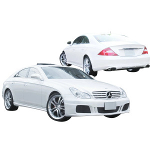 ModeloDrive FRP BRAB Body Kit 4pc > Mercedes-Benz CLS-Class (W219) 2006-2008 - image 1