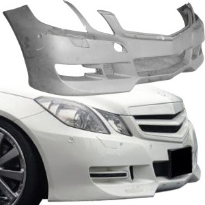 FRP LORI Front Bumper > Mercedes-Benz E-Class (C207) 2010-2013 - image 1