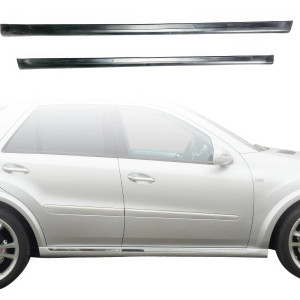 FRP BRAB Side Skirts > Mercedes-Benz M-Class (W164) 2006-2008 - image 1