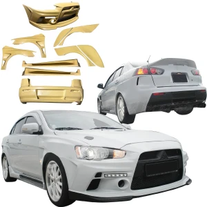 FRP HL Wide Body Kit > Mitsubishi Lancer 2010-2015 - image 1