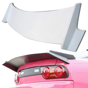 ModeloDrive FRP URA Drag Spoiler Wing > Nissan 240SX 1989-1994> 3dr Hatch - image 1