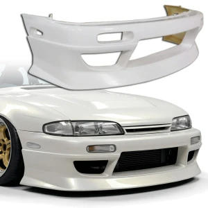 FRP DMA t3 Front Bumper > Nissan 240SX (S14) 1995-1996 - image 1