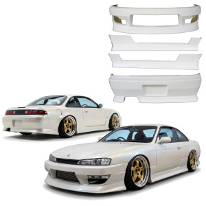 FRP DMA t3 Body Kit > Nissan 240SX (S14) 1997-1998 - image 1