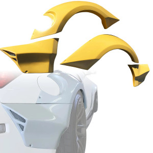 ModeloDrive FRP SDAS Wide Body 60mm Fender Flares (rear) 4pc > Nissan 350Z (Z33) 2003-2008 - image 1