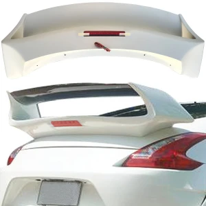 FRP AMU Trunk Spoiler Wing /w LED > Nissan 370Z (Z34) 2009-2020 - image 1