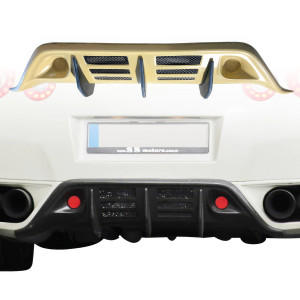 FRP WAL BISO Rear Diffuser /w fins > Nissan GT-R GTR (R35) 2009-2015 - image 1