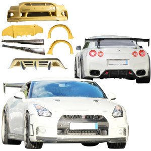 ModeloDrive FRP WAL BISO Body Kit > Nissan GT-R GTR (R35) 2009-2015 - image 1